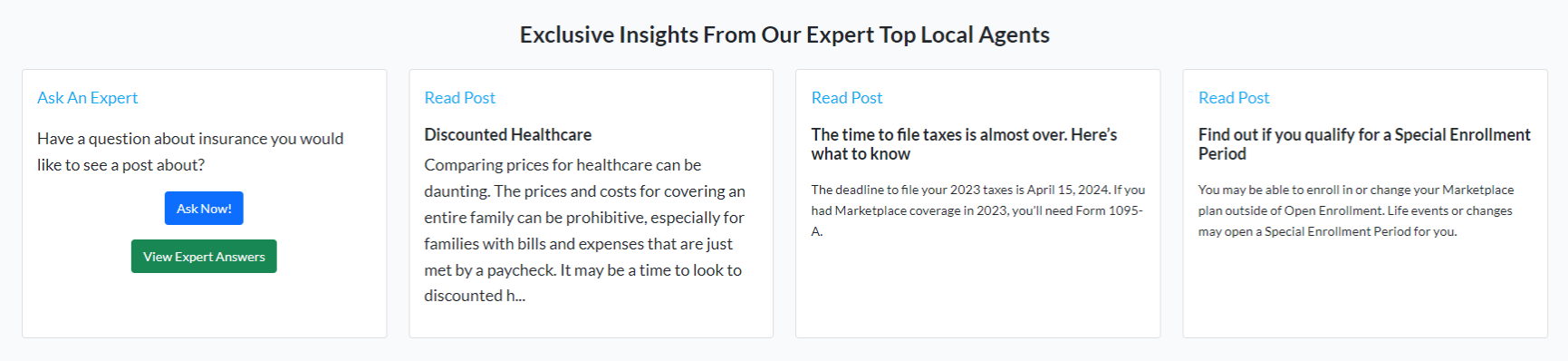 Insurance Agent - Exclusive Insights